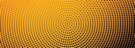 Free Vector Abstract Yellow And Black Halftone Banner