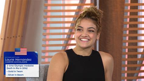 Laurie Hernandez talks Simone Biles, previews Tokyo field | NBC Olympics