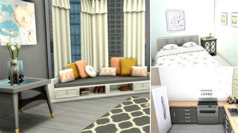 GREY GEN APARTMENT The Sims 4 Not So Berry Challenge Gen 4