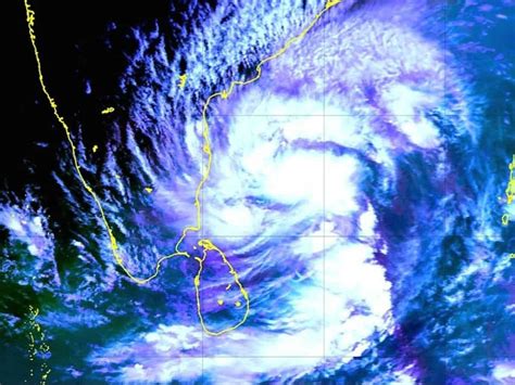 Rain Gusty Winds As Cyclone Michaung To Make Landfall In Andhra