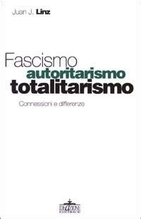 Fascismo, autoritarismo, totalitarismo. Conessioni e differenze - Juan ...