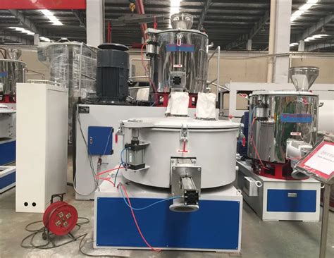 High Speed Plastic Mixing Unit Hot Cooling Pvc Mixer Acc Machine
