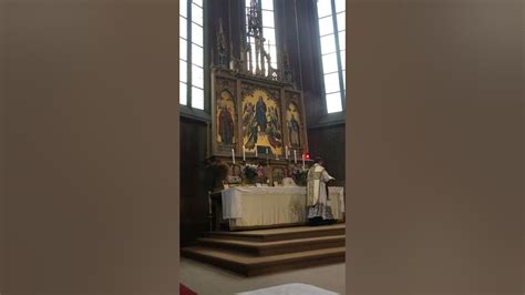 Traditional Latin Mass Assumption Of Blessed Virgin Mary Solemn Mass Youtube