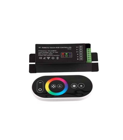 Controler Rf Tactil Benzi Led Rgb Ultralux Pre Lei Micul