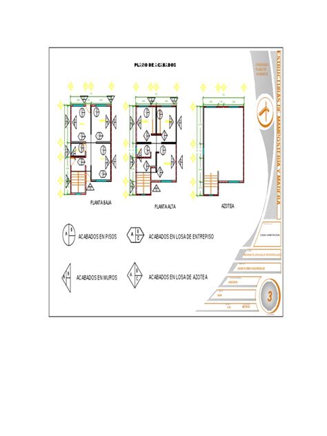 Plano De Acabados Pdf