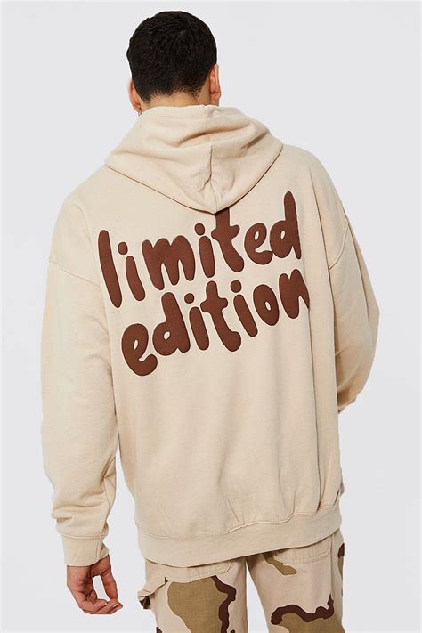 Oversized Limited Edition Hoodie Boohoo