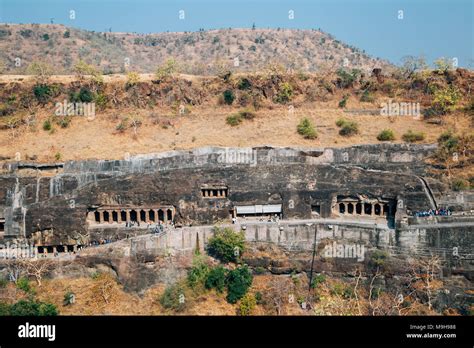 Ajanta Caves UNESCO World Heritage Site in India Stock Photo - Alamy