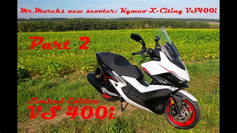 Kymco Xciting Vs I Limited Edition Mrmarek Impressions Part