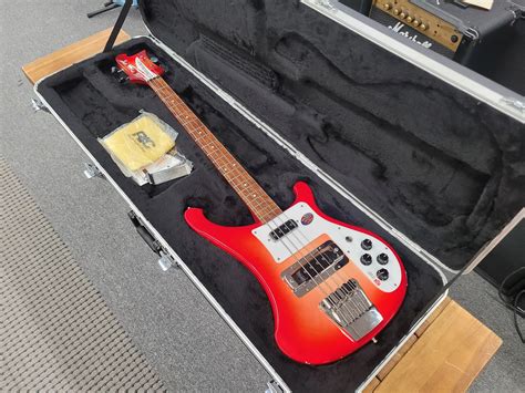 Rickenbacker 4003 Bass Fireglo With Case Victor Litz