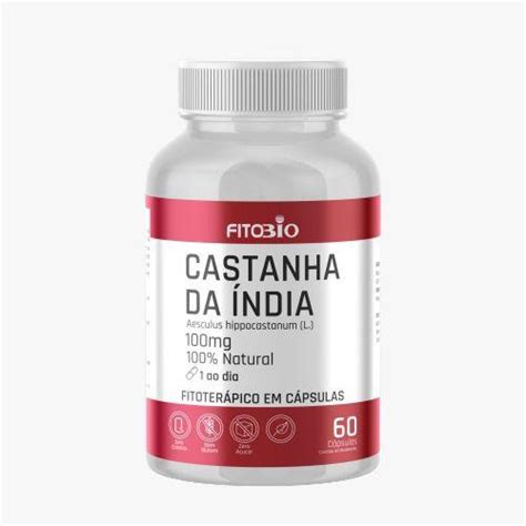 Suplemento Fitobio Castanha Da India Mg C Psulas Castanha