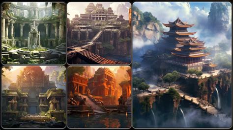ArtStation - 340 Forgotten Temples Reference Pack | 4K | v.41 | Artworks