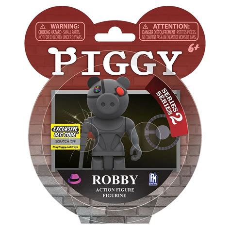 Piggy Robby Action Figure 35 Buildable Toy Series 2 Includes Dlc