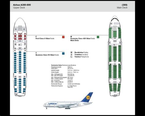 Sitzplan Boeing 747 8 Lufthansa