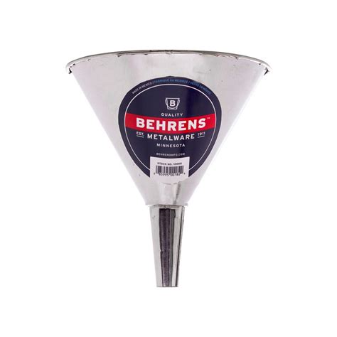 Quart Funnel Behrens Manufacturing Company