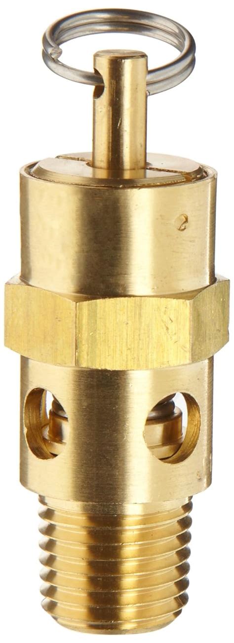 Kingston KSV25 Series Brass ASME Code Low Profile Safety Valve 50 Psi