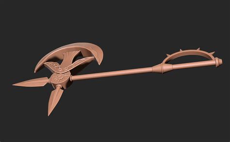 Escanor Rhitta Axe Seven Deadly Sins 3d Print Model By Printhub