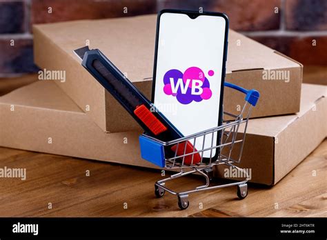 Wildberries is one of largest Russian online retailer. Smartphone with ...