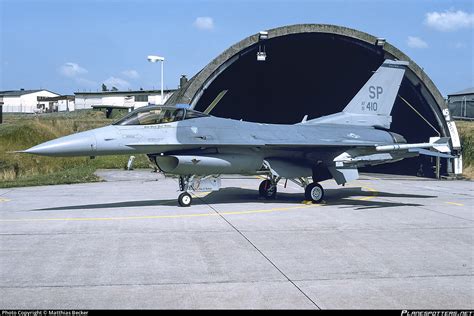 91 0410 United States Air Force General Dynamics F 16c Fighting Falcon Photo By Matthias Becker