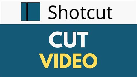 How To Cut Video In Shotcut Trimming And Splitting Footage Like A Pro