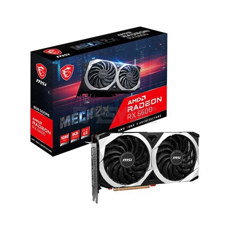 Msi Rx 6600 Mech 2x 8gb 128bit Gddr6 Gaming Videocard Easypc