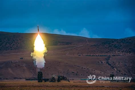 Live fire air defense test held in Xizang Photos 中国军网英文版