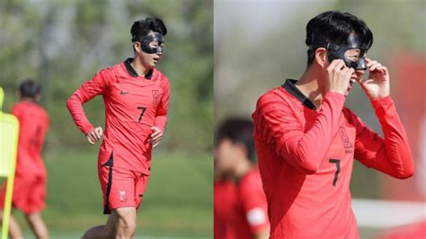 Piala Dunia 2022 Son Heung Min Harus Tampil Dengan Pakai Topeng