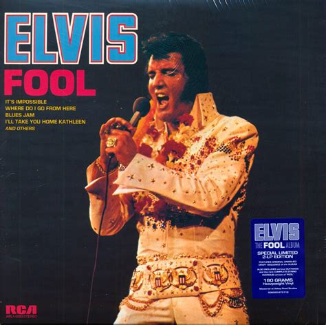 Classic Rock Covers Database Elvis Presley Elvis The Fool Album 1973