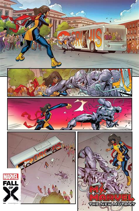 Ms Marvel Rescues The X Men S Greatest Enemies In Her First Mutant Mission