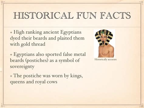 HISTORICAL FUN FACTS + High