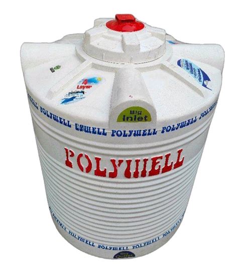 White Polywell Triple Layer Water Storage Tanks At Rs Litre In Hansi