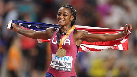 U S Sprinter ShaCarri Richardson Wins Gold In Womens 100 Meter Race