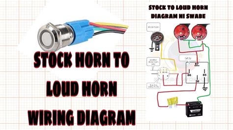 Stock Horn At Dual Horn O After Market Pano Ang Diagram Youtube