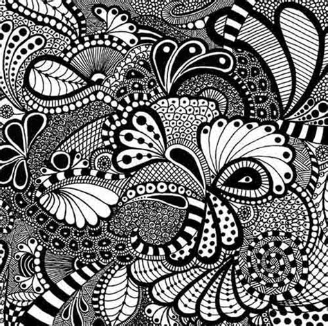 Desenho De Zentangle Criativo Para Colorir Tudodesenhos Sexiz Pix