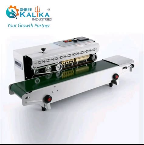 Semi Automatic Mild Steel Horizontal Continuous Band Sealer Voltage