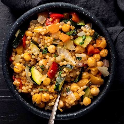 Makkelijke Meeneemlunch Salade Met Spelt Geroosterde Groente Uit De