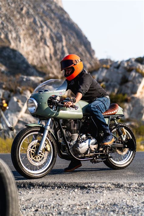 Cafe Racer Custom Royal Enfield Continental Gt Artofit