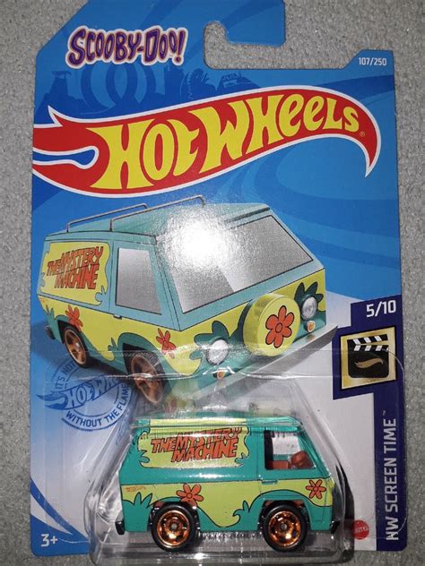 Hot Wheels Scooby Doo The Mystery Machine Colecionador Produto Masculino Hot Wheels Nunca