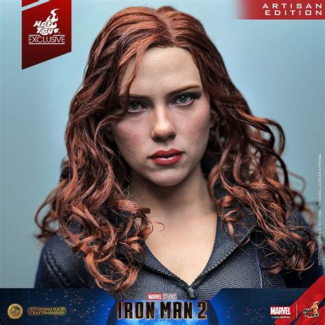 Hot Toys鋼鐵人 黑寡婦 Artisan Edition 比例收藏級可動人偶植髮工藝細緻重現銀幕上的火辣形象