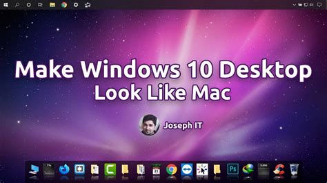 Desktop Customization Tools for Windows 11, 10 - Desktop Customization Apps for Mac Look - YouTube