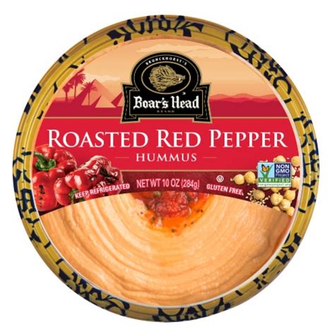 Boar S Head Roasted Red Pepper Hummus Oz Oz Kroger