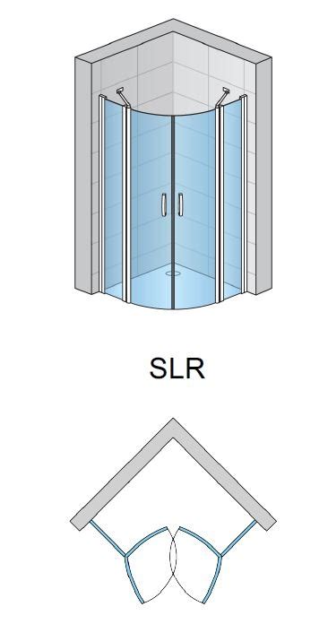 Ronal Sanswiss Swing Line Kabina Prysznicowa 90x0 Cm Slr5509000407