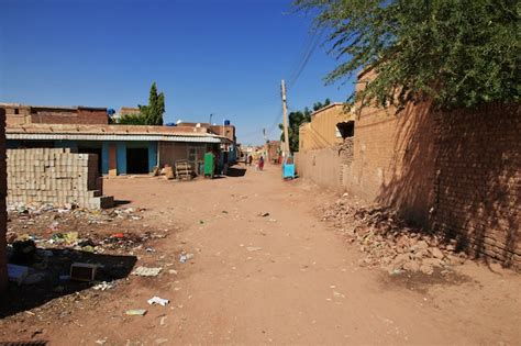 A Pequena Vila No Rio Nilo Cartum Sud O Foto Premium