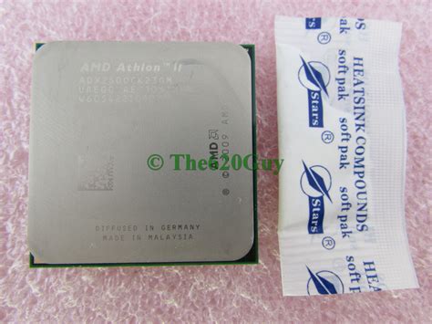 AMD ADX2500CK23GM Athlon II X2 250 3GHz 3.0GHz Socket AM2+/AM3 CPU ...
