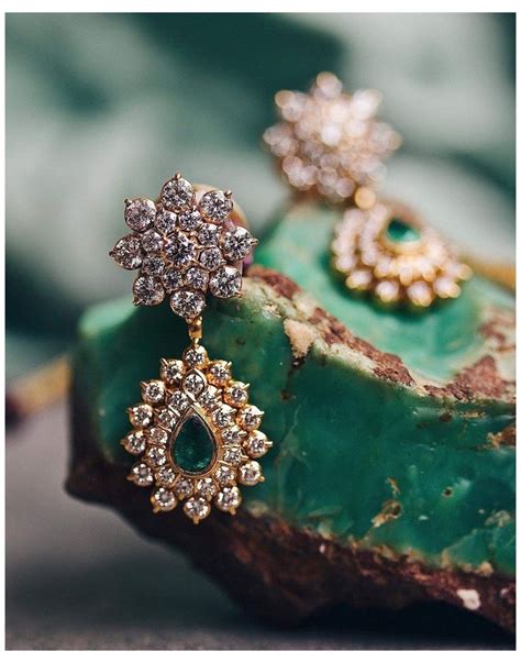 #gold #earrings #designs #indian #wedding #goldearringsdesignsindianwedding | Gold jewelry ...