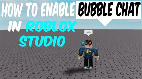 How To Enable Bubble Chat In Roblox Studio YouTube