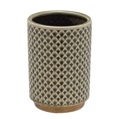 Vaso De Ceramica Cm Floresta Espressione Leroy Merlin