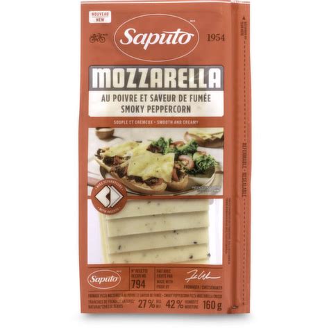 Saputo Smoky Peppercorn Pizza Mozz Save On Foods