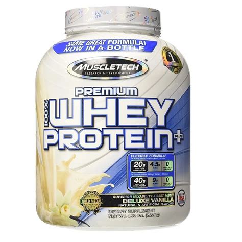 Muscletech Premium 100 Whey Protein 5lbs Proteina Baja En Carbohidratos Wolvesnutrition