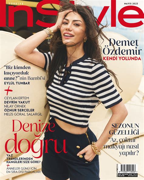 مشاهير تركيا on Twitter الرائعة ديميت اوزديمير على غلاف مجلة InStyle