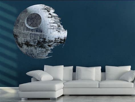 Death Star Wall Decal From Star Wars - Star Wars Stickers - Primedecals